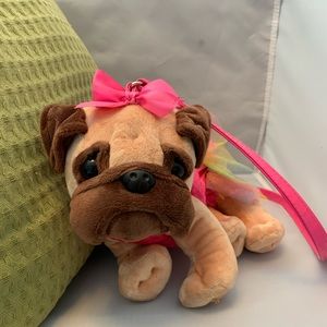 Cutest little doggie purse with leash handle